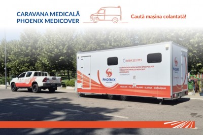 Caravana Medicală Phoenix Medicover – servicii medicale de specialitate mai aproape de comunitate